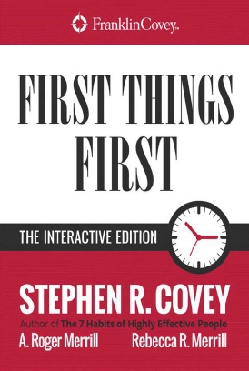 First Things First - دانلود کتاب اولویت دادن به اولویت‌ها