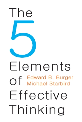 The 5 Elements Of Effective Thinking - دانلود کتاب اصلی